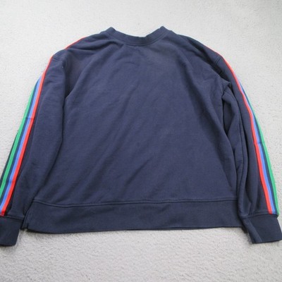 Boden Sweatshirt Womens Medium Blue Cotton Pullover Crewneck