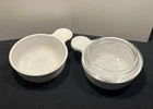 Vintage CORNINGWARE 2 "Grab It" Dish with 1 Pyrex Lid LQQK Nice