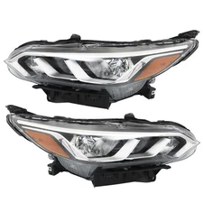 Silscvtt Left+Right Headlight For 2020-2022 Nissan Sentra S/SV Halogen Pair
