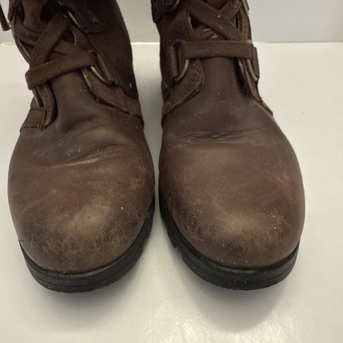 Sorel Emilie Botas de Invierno Impermeables de Gamuza Marrón con Cordones para Mujer Talla 10” - Imagen 4 de 16