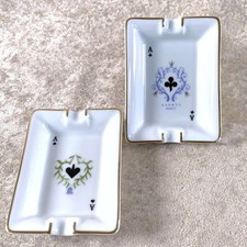 Hermes Paris Mini Ashtray Porcelain Change Tr...