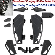 Floor Boards Foot Pegs Shifter Pegs Brake Pedal Kit Harley Touring Dyna Softail
