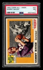 1955 Topps All-American Set-Break # 20 Sammy Baugh PSA 7 NM