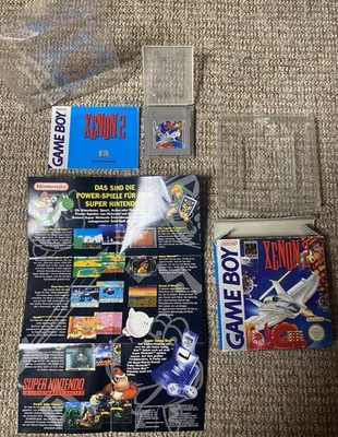 Gameboy Xenon 2, Spiel In OVP mit Flyer Und Anleitung Nintendo 1992, Game, Gut