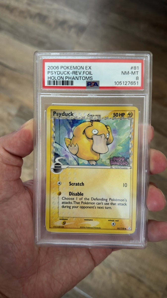 Psyduck (Delta Species) 81/110 Holon Phantoms Reverse Holo for