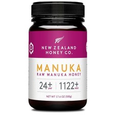 New Zealand Honey Co. Raw Manuka Honey UMF 24 MGO 1122 17.6oz Certified