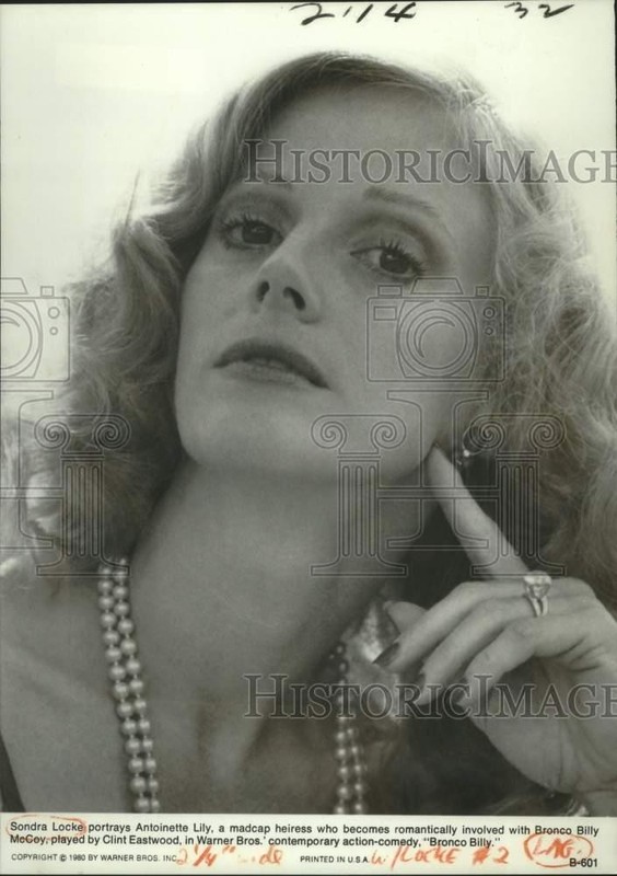 1980 Press Photo Sondra Locke portrays Antoinette Lily in "Bronco Billy"