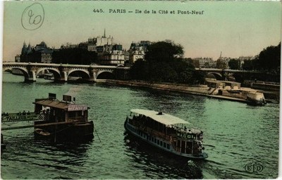 CPA PARIS 1. - Ile de le Cité et Pont-Neuf (76995)