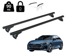 Nordrive Dachträger Audi A5 Avant 2024 Reling Schwarz 90 kg N15061