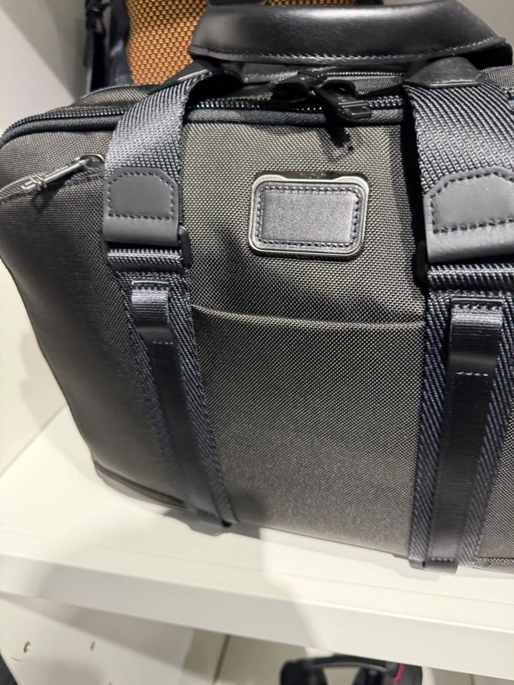 NEW Tumi ALPHA BRAVO ADVANCED Ballistic Nylon Laptop Brief Briefcase - BLACK❗️ - Image 3 of 4