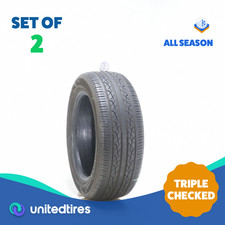 Set Of 2 Used 21555r16 Hankook Ventus V2 Concept2 97v - 7.532