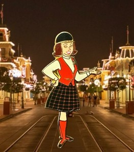 DisneyShopping.com - 2005 Advent Calendar - Tour Guide/Hostess Pin