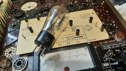 RGN1064 TELEFUNKEN TUBE LONG MESH PLATE n1145 - Picture 3 of 5