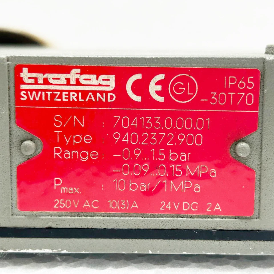 NEW TRAFAG 940.2372.900 PRESSURE SWITCH - Image 3 of 4