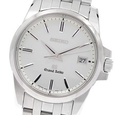 SEIKO Grand Seiko SBGX047/9F62-0AA0 Date Ice blue Dial Quartz Men's Watch 939135