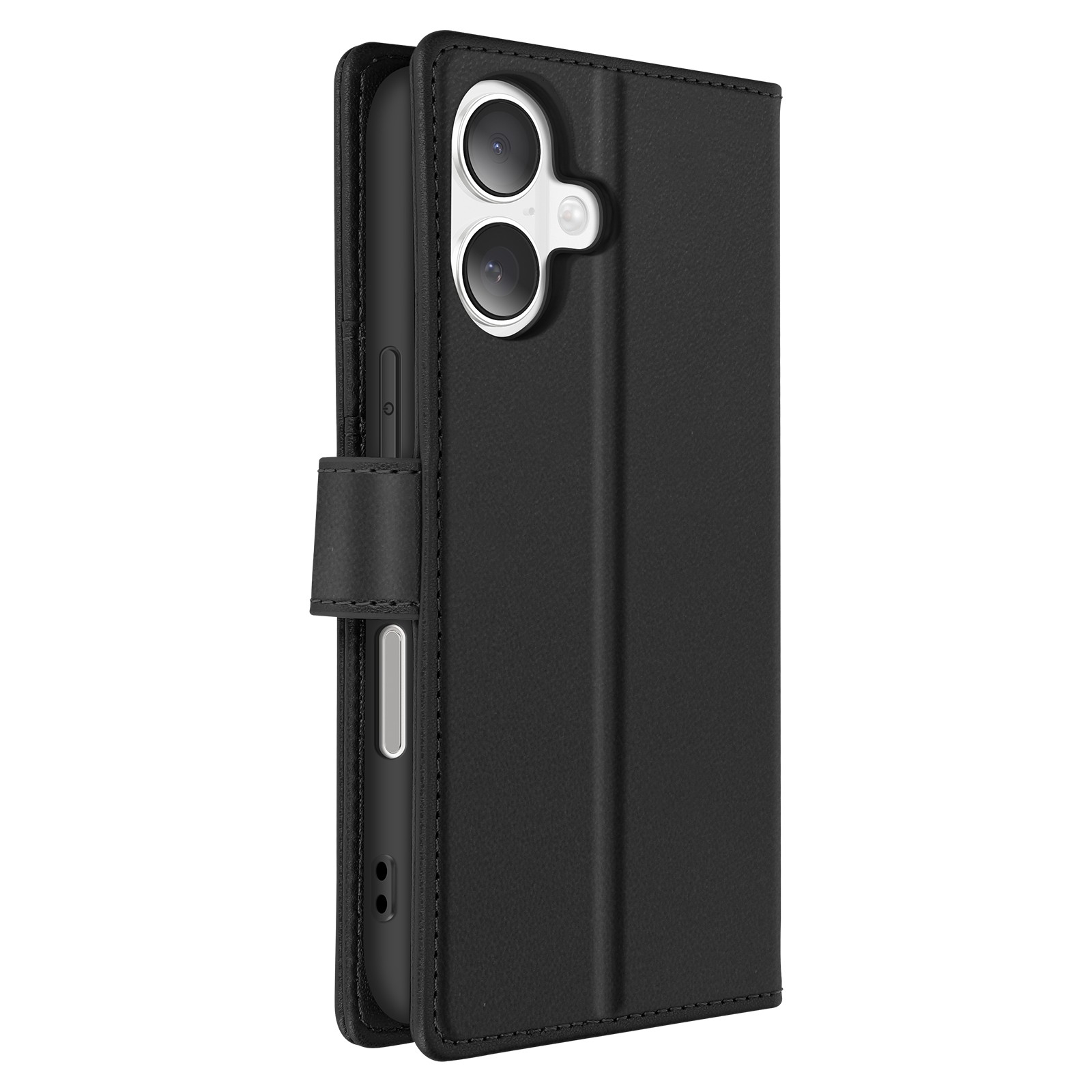 Coque amovible iPhone 16 Mayaxess protection silicone noir - 2