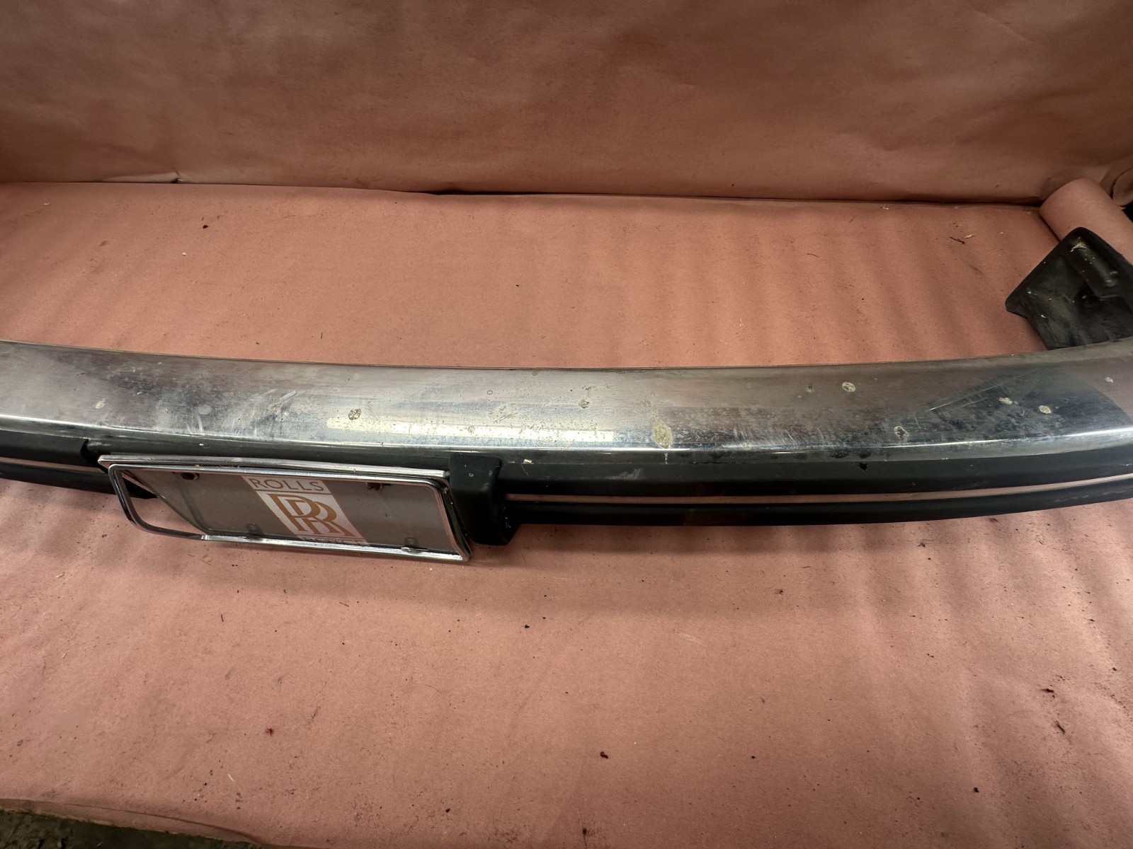 Rolls Royce Silver Spirit 1986 Front Bumper Blue Cover Assembly OEM 71K Miles