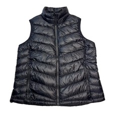 LL Bean Women  s Ultralight 850 Down Vest Black Size XL PET