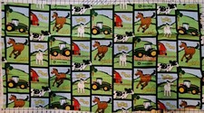 Moo Neigh Baa John Deere Fabric