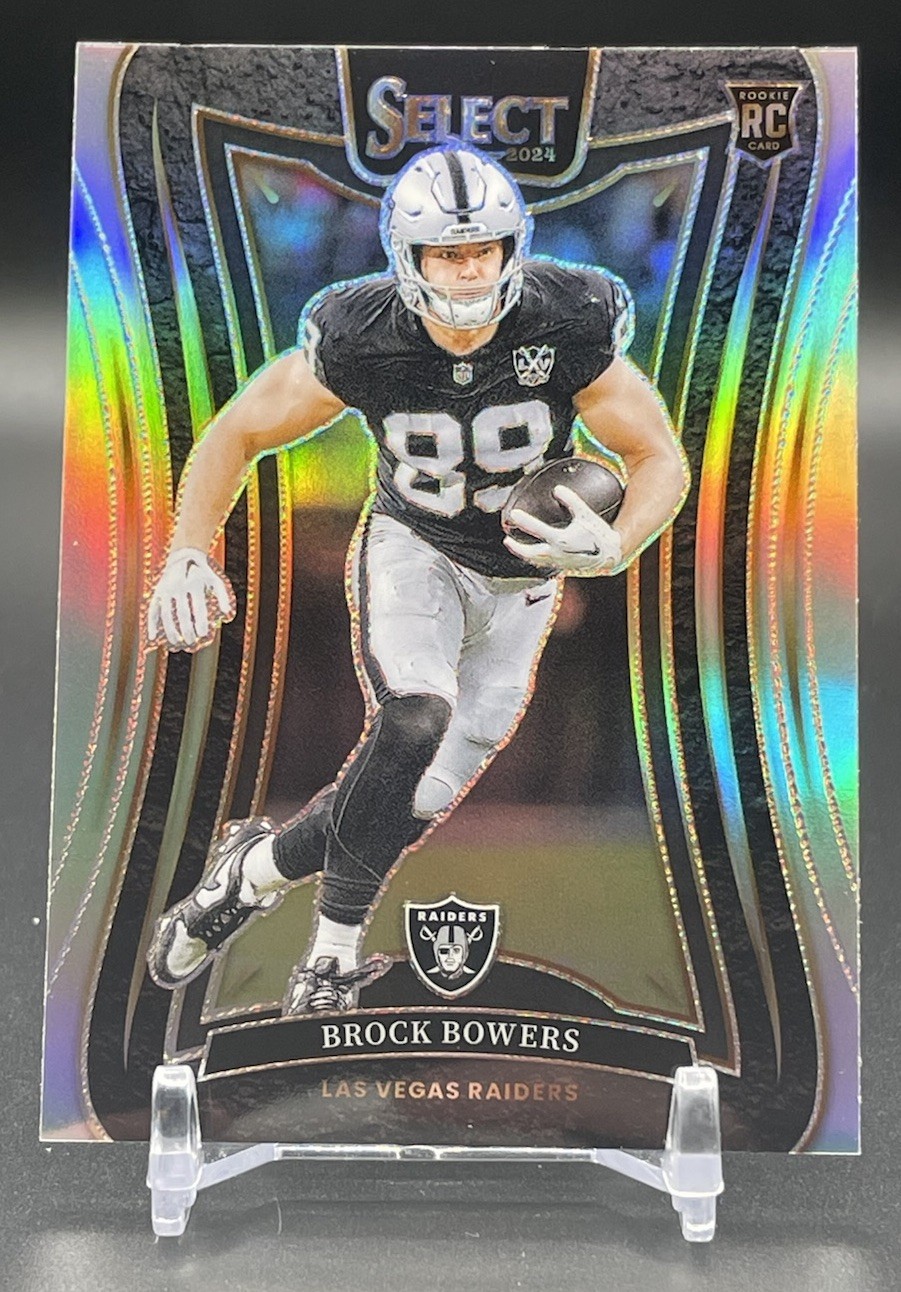 2024 Select Suite Level Silver Prizm Brock Bowers Rookie RC #383