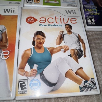 5 Nintendo Wii Workout Games Wii Fit & Plus Zumba And Active 1 & 2