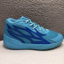 Puma Lamelo Ball ROTY 'Rookie Of The Year' Blue Teal Sneakers Preschool Size 3C