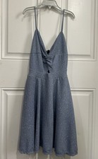 Windsor Prom Dress, Shimmery Blue Size XS