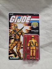 GI Joe Super 7 Reaction O Ring Target Tiger Force Snake Eyes New on Sealed Card