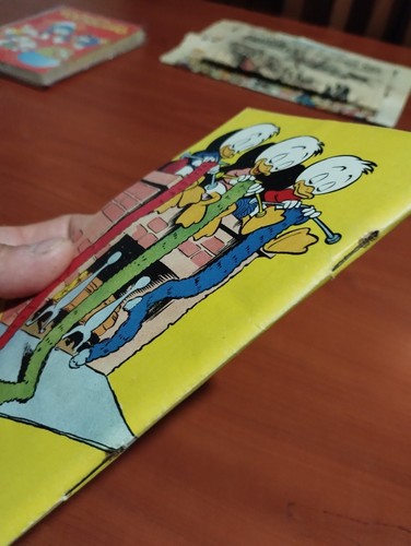 MICKY MAUS HEFT NR. 58 ORIGINAL 1953 vom seltenen Kiosk mit Mittelseite - Bild 12 von 15