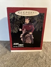 1996 Hallmark Keepsake Ornament Star Trek Commander William T. Riker - NIB