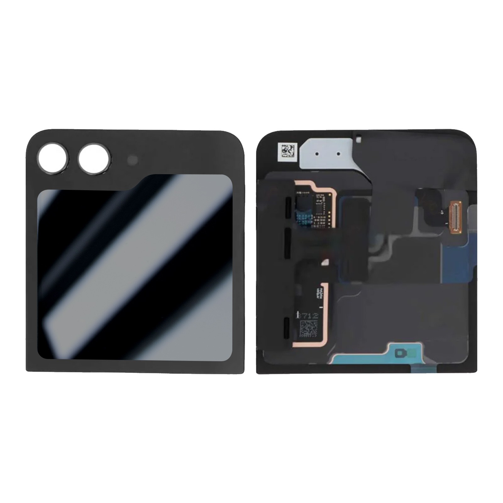 Écran externe Samsung Z Flip 5 cassé ? Remplacez-le avec ce bloc vitre tactile et châssis