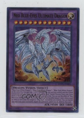 Neo Blue-Eyes Ultimate Dragon YuGiOh The Dark Side of Dimensions Movie Pack