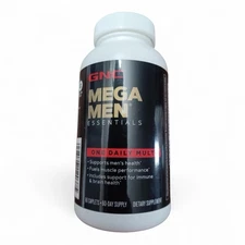 Sealed GNC Mega Men Essentials One Daily Multi Vitamin 60 Ct Exp 02/2027