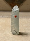 Zuni Fetish Quartz Red Coral Jet Corn Maiden Signed DC — photo 6
