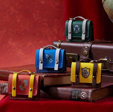 Harry Potter House Designs Leather Headphone w/Magnetic Case