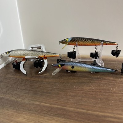 GO ROGUE! 3 Smithwick Rogue Baits All In Collector Quality Condition!