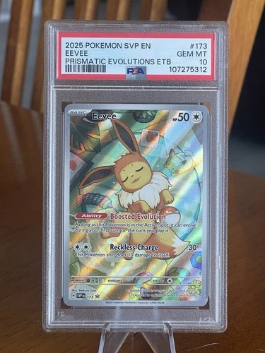 PSA 10 Eevee Promo SVP 173 Prismatic Evolutions ETB Promo Pokemon
