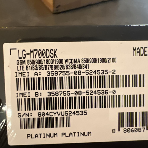 BRAND NEW SEALED LG Q6 US700 32 GB Smartphone - Platinum - Unlocked And Sealed. - Picture 2 of 4
