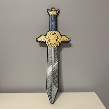 Legoland Exclusive Lego Castle Knight Crown King's Lion Foam Sword 20" Cosplay