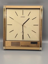 80er Jahre Citizen Retro Wanduhr mit Westminster Gong