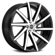 Strada Sega Wheels 20x8.5 35 5x114.3 72.6 Black Rims Set Of 4