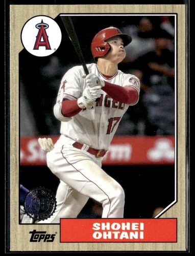 2022 Topps #T87-1 Shohei Ohtani 1987 35th Anniversary