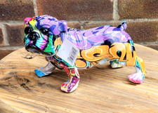 Graffiti Bulldog Statue, new with tags New with tags·Graffiti