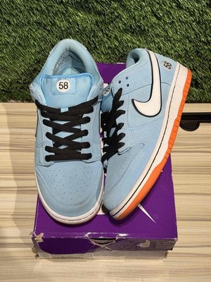 Size 9M/10.5W - Nike SB Dunk Low Club 58 Gulf Sz 9M BQ6817-401 Pre-Owned