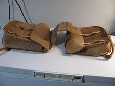 wester leather saddle bags