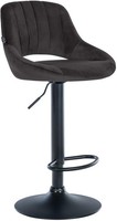Barhocker Milet Samt Schwarz