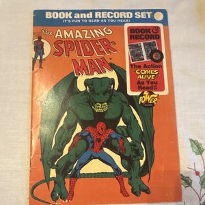 未開封レコード SPIDER MAN スパイダーマン POWER RECORDS Power