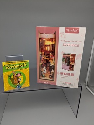 Tonecheer Book Nook Kit The Japanese Grocery Store 3D Puzzle  F17