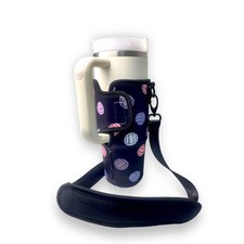 Volleyball 25-35oz Tumbler With Handle Sleeve
