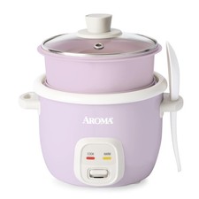 ® CoreCoat Rice Cooker with Pop-Up Food Steaming Basket (4 Cups Cooked, 2 Cup...
